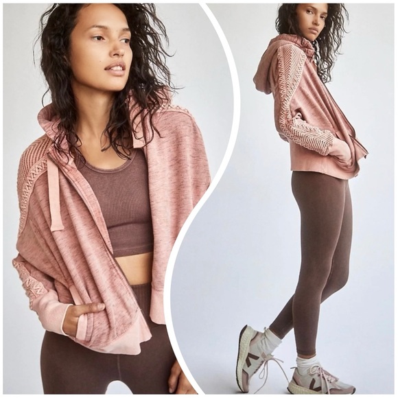 NWT. Free People - Mountain High Cable Hoodie - Picture 11 of 16